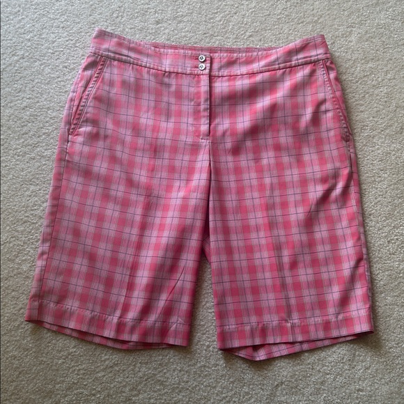 Ladies Izod Plaid Shorts - Picture 1 of 8